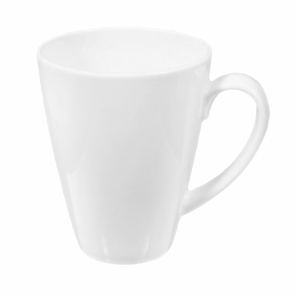 Seltmann Weiden Lido Becher Kaffeebecher Teetasse Tasse Porzellan Weiß 350 Ml-image