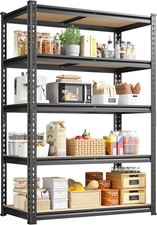 Adjustable Multipurpose Metal Rack for Kitchen Pantry Closet Laundry Garage