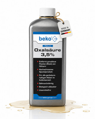 beko TecLine Oxalsäure 3,5% 1000 ml Flasche 299 26 1000