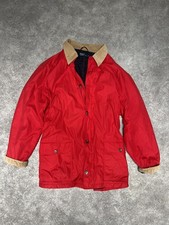 Polo Ralph Lauren Country Barn Coat XL Red Bl...