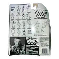 CARD BACK for the Jimmy "Superfly" Snuka Action Figure (1990) WWF Hasbro WWE