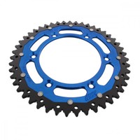 Kettenrad Alu Blau 47-ZäHne 520-Teilung FüR Ktm Exc 525 Racing Bj. 2003-2007