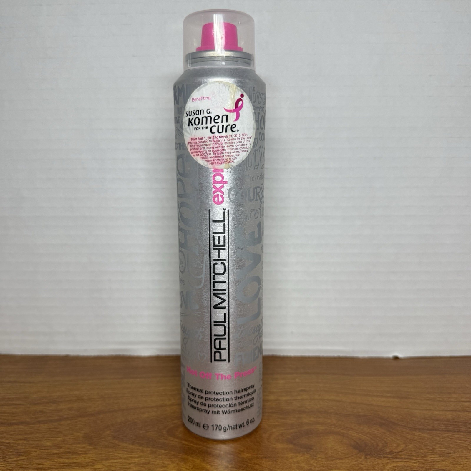 RARE Paul Mitchell Hot Off The Press - 6oz - STYLE FOR A CAU