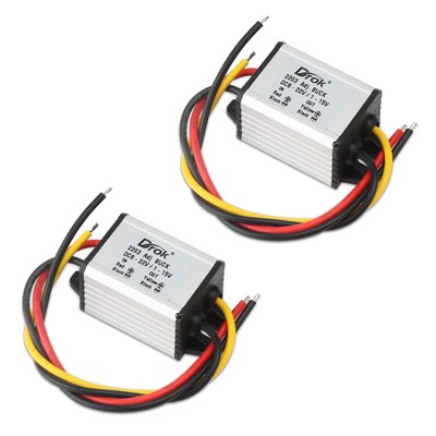 Waterproof DC Buck Converter 8-22V to 3-15V 3A Adjustable Step-Down Module
