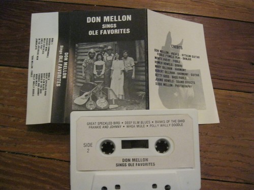 DOUG MELLON SINGS OLE FAVORITES MOUNTAINVIEW ARKANSAS BLUEGRASS COUNTRY CASSETTE - Picture 2 of 2