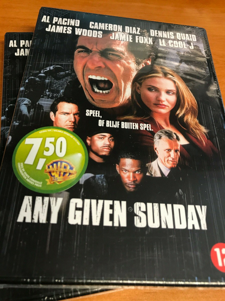 ANY GIVEN SUNDAY AL PACINO CAMERON DIAZ SEALED dvd nieuw