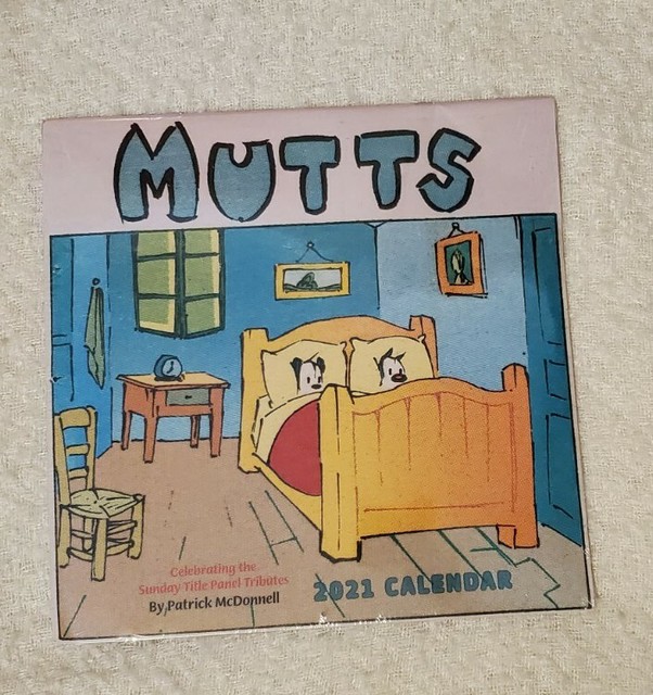 Mutts 2021 Wall Calendar by Patrick McDonnell (2020, Calendar) for sale