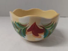 Gail Pittman Sienna Tidbit Dish Bowl Garland Checkered Background