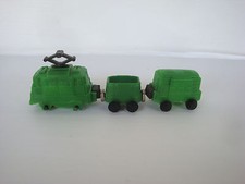 Trenes miniatura montables Kinder vintage n.º Acoplamiento magnético verde 5