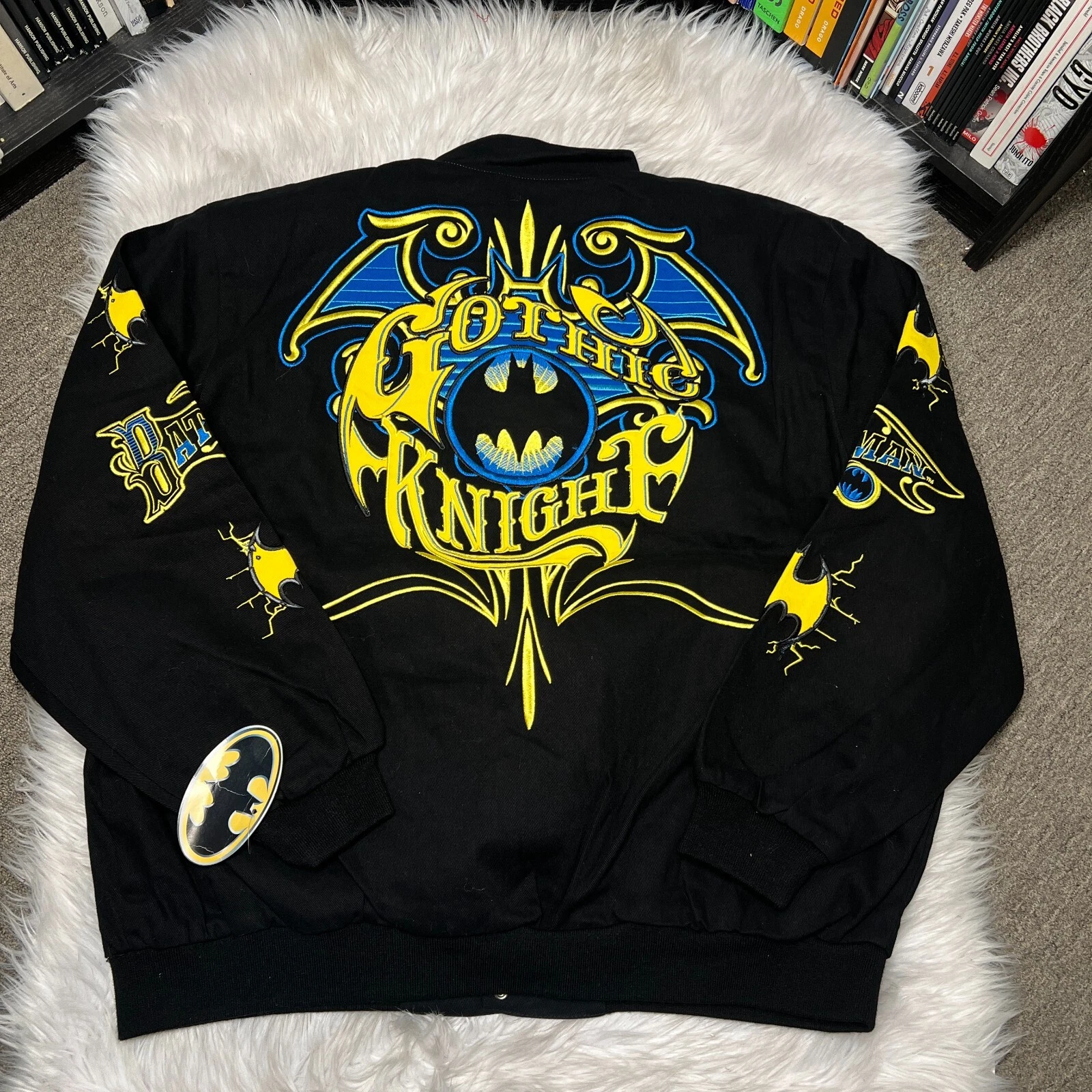 VINTAGE BATMAN GOTHAM GUARDIAN JACKET DC COMICS