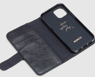 MIMCO IPhone 12 Pro Max Shimmer CENTURI BLUE Wallet Cover