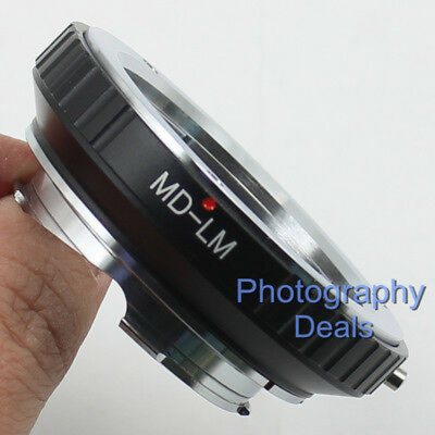 Lens Mount Adapter for Minolta MD Lens to For Leica M LM Camera 