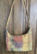 A La Main Designs By Karen - Tapestry Fabric Shoulder Bag Purse Made In USA