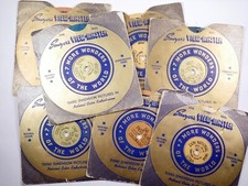 View-master Blue Ring Hand-Lettered EARLY Vintage reels - your choice