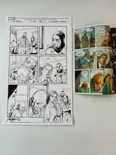 Daredevil #30  Page 3 Original Comic Art Interior Page Signed (2021)