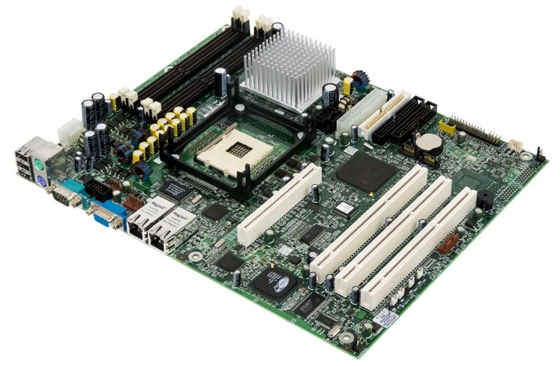 Intel SE7210TP1-E Socket 478 4x DDR Pci-X Ata SATA 2xLAN C42680-650 - Image 2 of 2