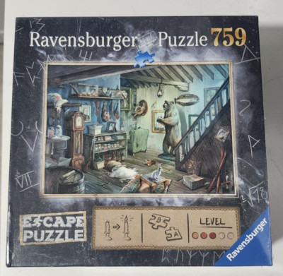 Forbidden Basement Escape Puzzle 759 Pieces by Ravensburger, New, Sealed