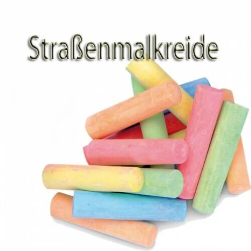 12Stangen Kreide Farbig Malkreide Tafelkreide Kinder Straßenkreide Wandkreide - Bild 1 von 2