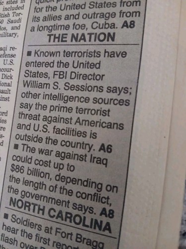 1991-IT'S WAR Greensboro News/Record NC SPECIAL SEC Iraq War Kuwait Liberation - Picture 6 of 9