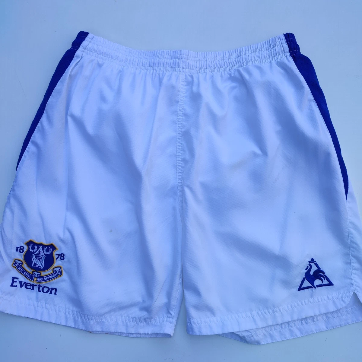 Everton Le Coq Sportif Football Shorts Men s Large 34