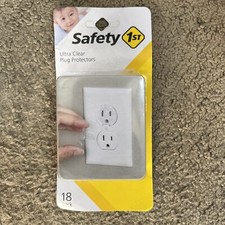 Safety 1st Ultra Clear Plug Protectors 18-Pack