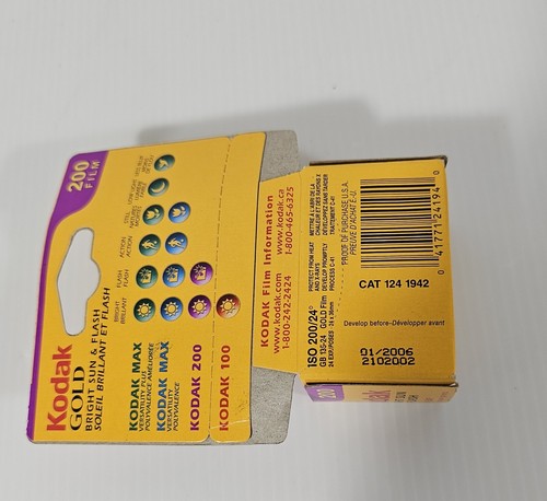 Kodak 200 35mm Film Color Print 24 Exposure Expired 01/2006 - Picture 3 of 3