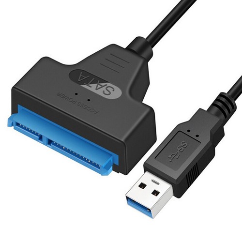 USB 3.0 to SATA 2.5" External Hard Disk Drive Adapter Reader For SSD HDD Cable - Photo 4/7