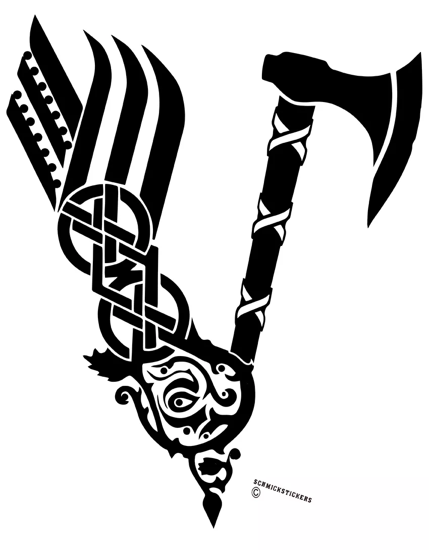 Viking stickers cheap
