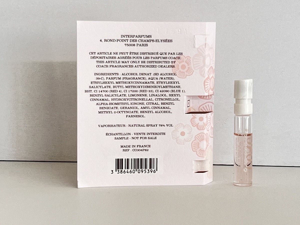 Coach Floral Eau de Parfum Fragrance Perfume EDP Spray Coach Floral Eau de Parfum Fragrance Perfume EDP Spray