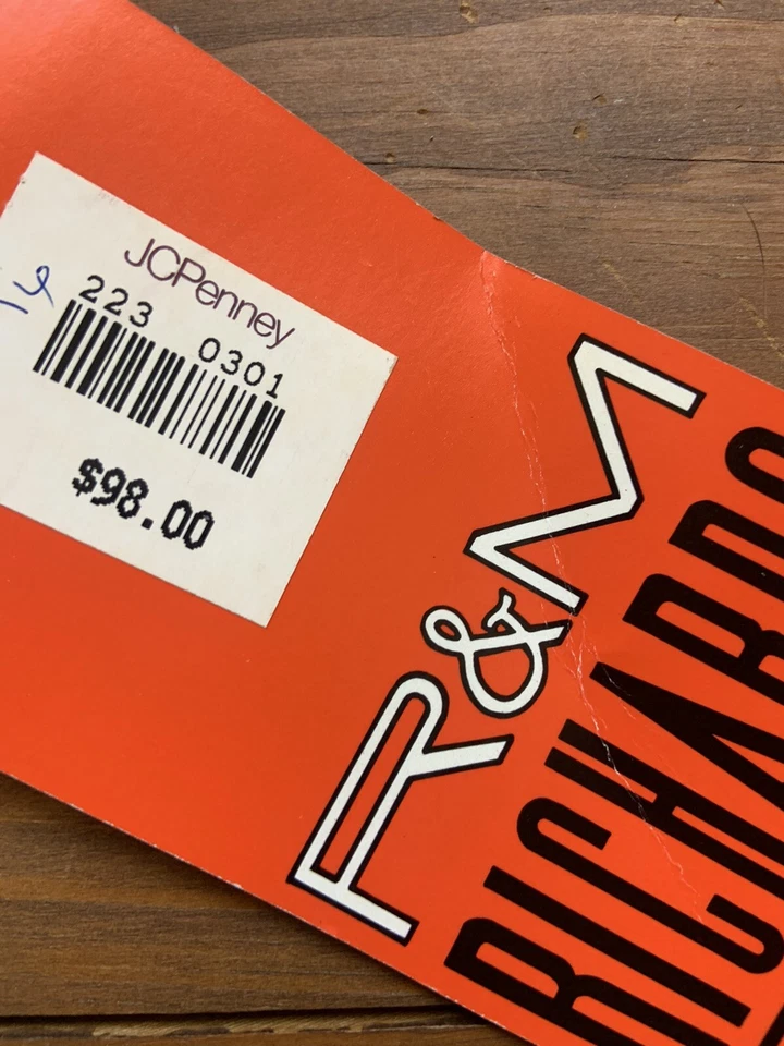 Blusa R&M Richards vintage rara con etiquetas! Foto 4 de 4