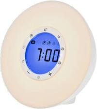 Réveil simulateur d'aube et de crépuscule Wake-Up Light Lanaform