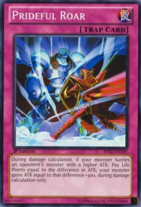 Prideful Roar - BP02-EN199 - Common - 1st Edition x3 - Near Mint