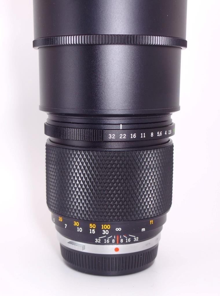 Olympus OM System Zuiko 180mm f/2.8 MC AUTO-T LENS w/Case Olympus OM System Zuiko 180mm f/2.8 MC AUTO-T LENS w/Case