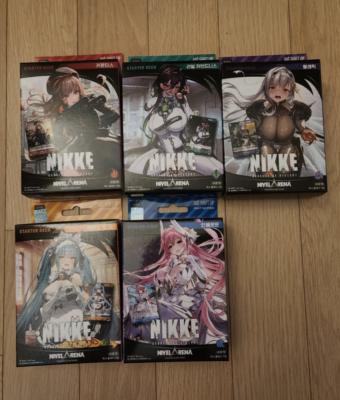 Nikke Nivel Arena Starter Deck Set ST01–ST05 Rapi Guilty Modernia