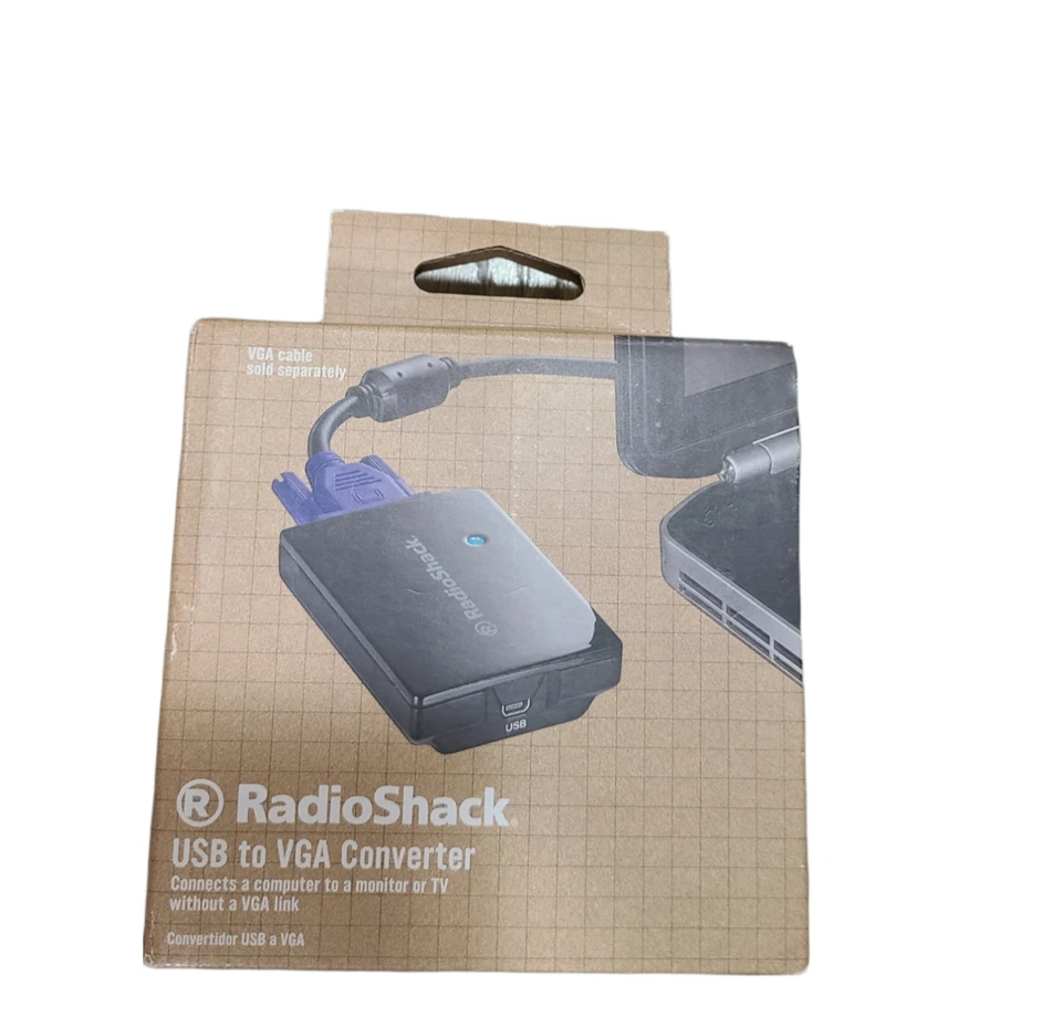 RadioShack USB to VGA Converter Adapter - Image 4 of 4