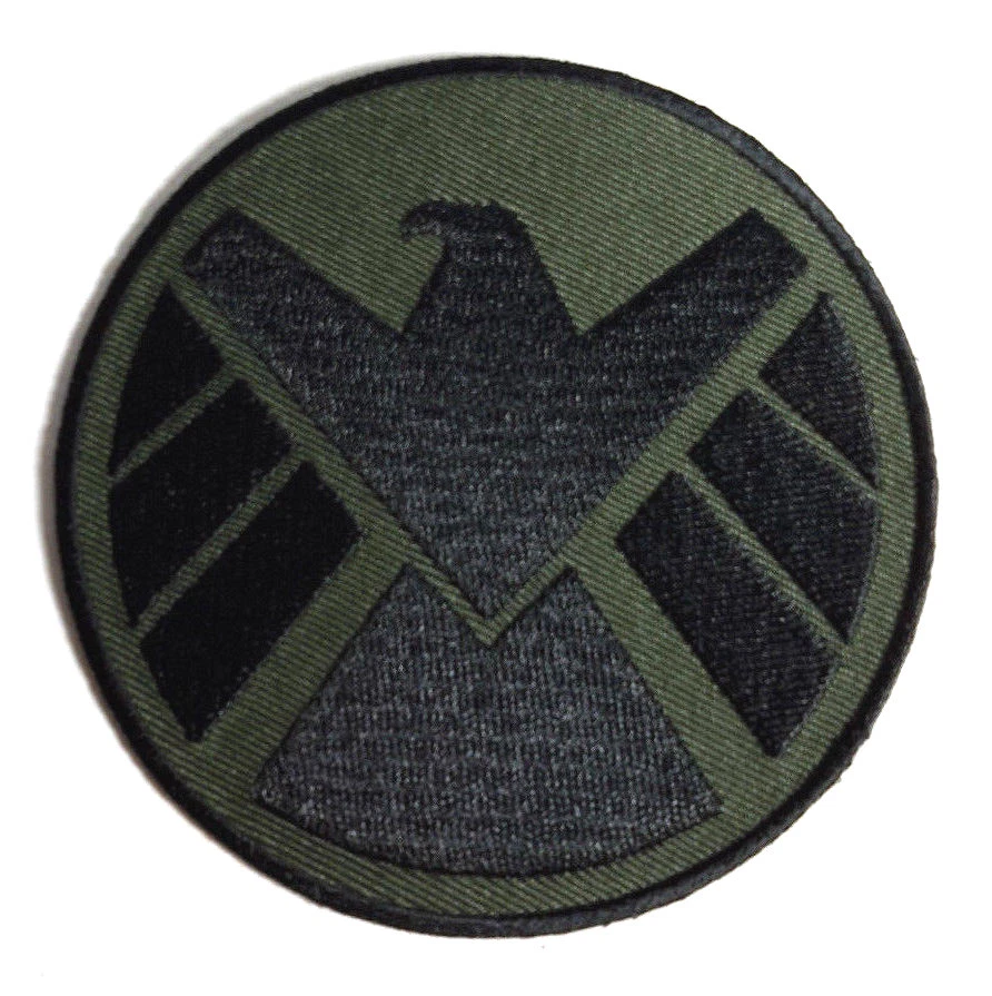 Avengers/Agents of SHIELD Green Camo 3" Shoulder Patch Left Facing (ASPA-008-L)