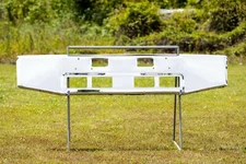 Ford LTL9000 Bumper - Chrome with Fog Light Cutouts