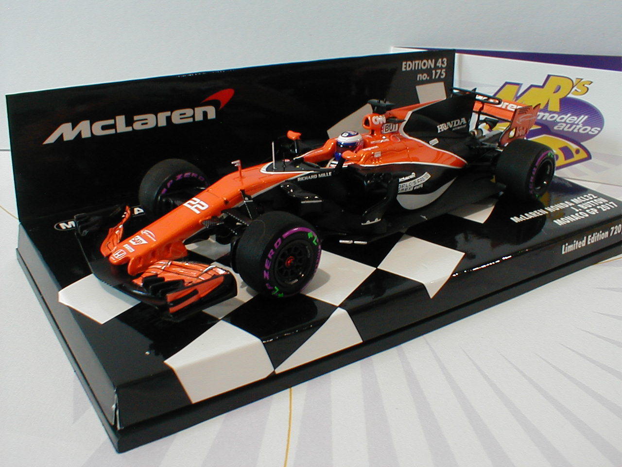 Minichamps 537174322-mclaren honda mcl 32 J. button Monaco GP 2017 1 43 vendiendo bien en todo el mundo Minichamps 537174322-mclaren honda mcl 32 J. button Monaco Monaco Monaco GP 2017 1 43 ahorre 60% de descuento