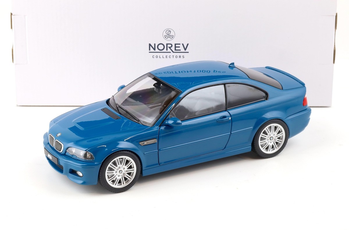1:18 Norev BMW M3 (E46) Coupe 2000 Laguna Seca blue - Limited 1000