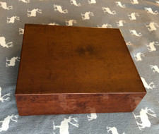 Humidor Pudełko na cygara Fornir burlwood Vintage