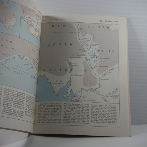 A Map History of Australia by Ian Wynd Joyce Wood PB 1978 great homeschool book - Picture 10 of 17