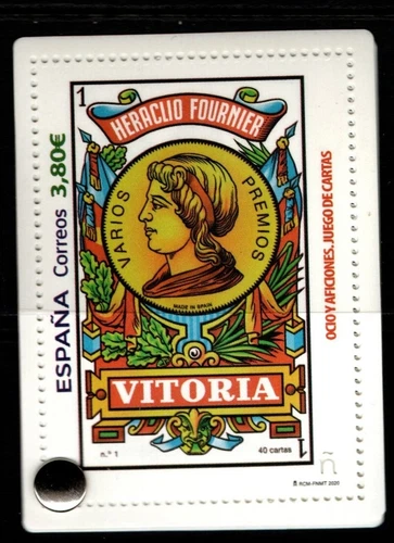 ESPAÑA SG5403 2020 JUEGOS DE CARTAS MNH