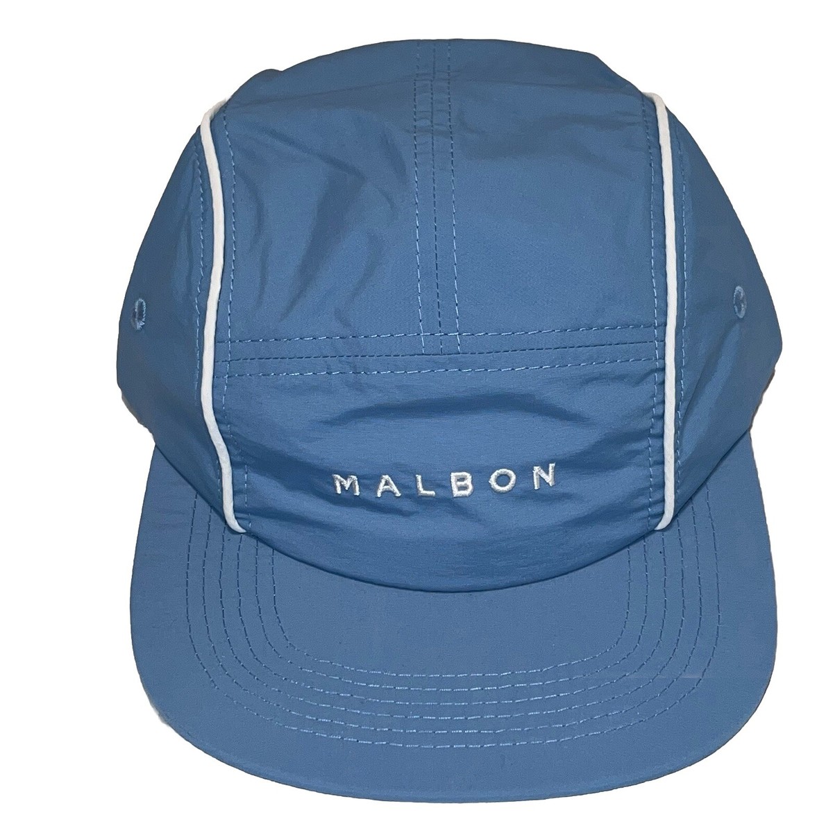 NEIGHBORHOOD× Malbon Golf キャップ Malbon Golf Bermuda 5 Panel Cap Blue Adjustable Hat NEW | eBay