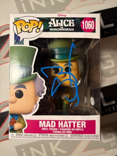 Johnny Depp Signed Mad Hatter Funko Pop! Autograph ACOA Disney Alice Wonderland