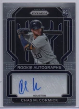 2022 Panini Prizm #RA-CM, CHAS McCORMICK RC Auto, Houston Astros