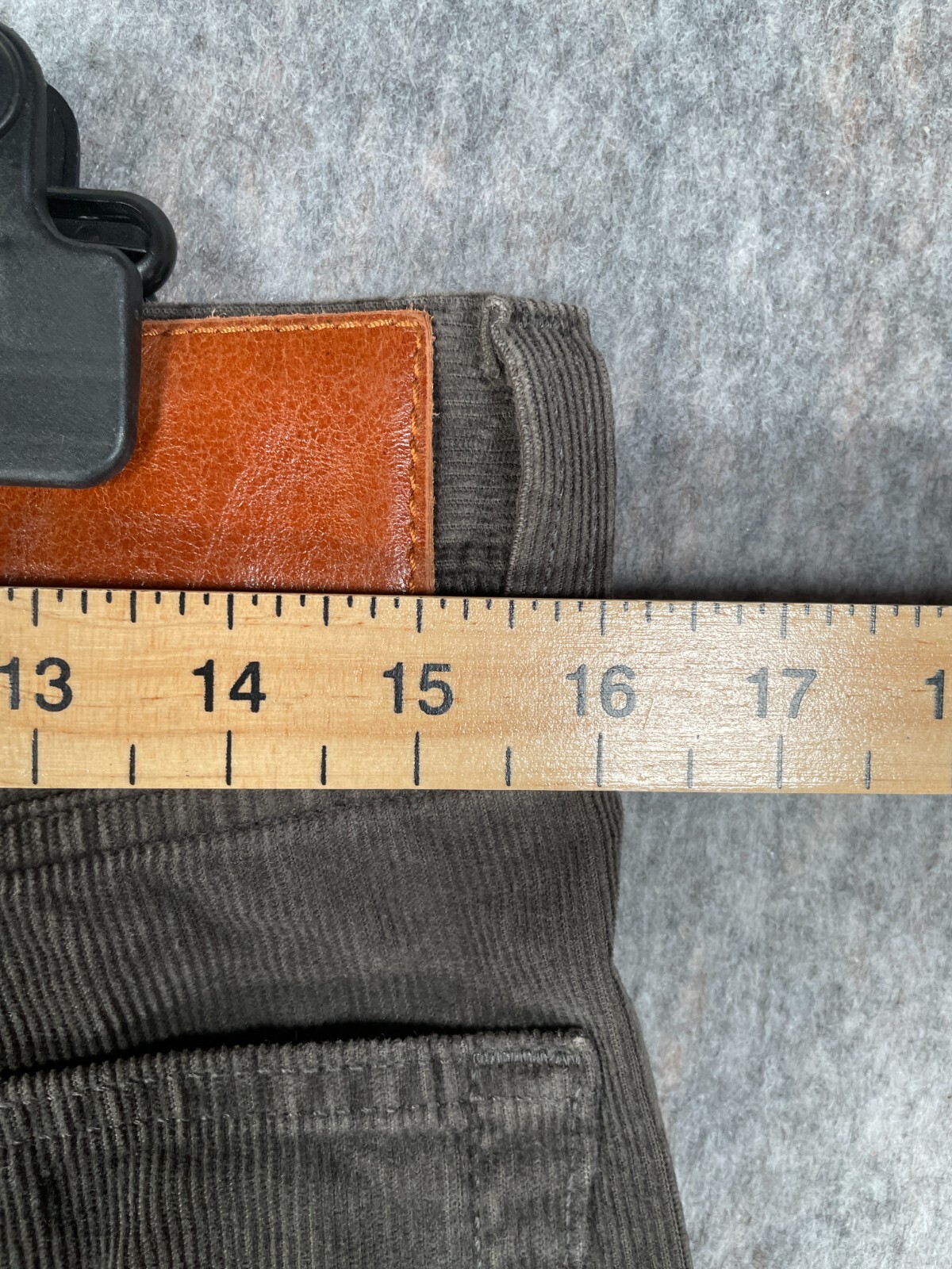 Tommy Hilfiger Trousers Mens 32x30 Brown Corduroy Pants Smart Casual Madison USA thumbnail 8