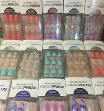 Dashing Diva Magic Press press-on nails. Choose your style(s). Qty discounts.