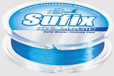 Sufix Ice Magic Fishing Line - Glacier Blue 4 lb Test - 100 yards 603 ...