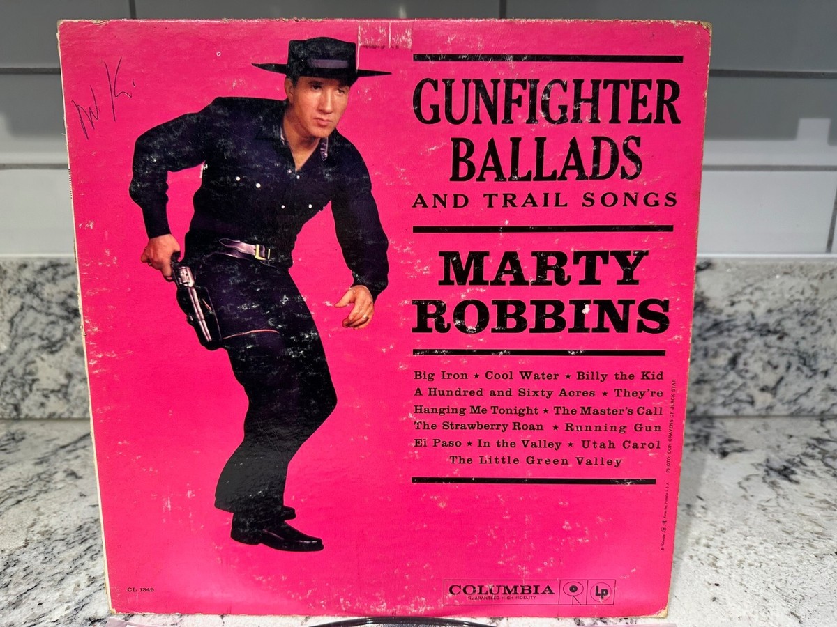 英LP Marty Robbins Gunfighter Ballads モノ Amazon.com: Gunfighter Ballads & Trail Songs: CDs & Vinyl