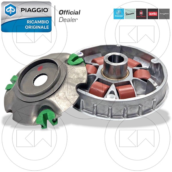Set Variator Komplett Originale Piaggio MP3 300 Ie Mic 300 2011-2011-image